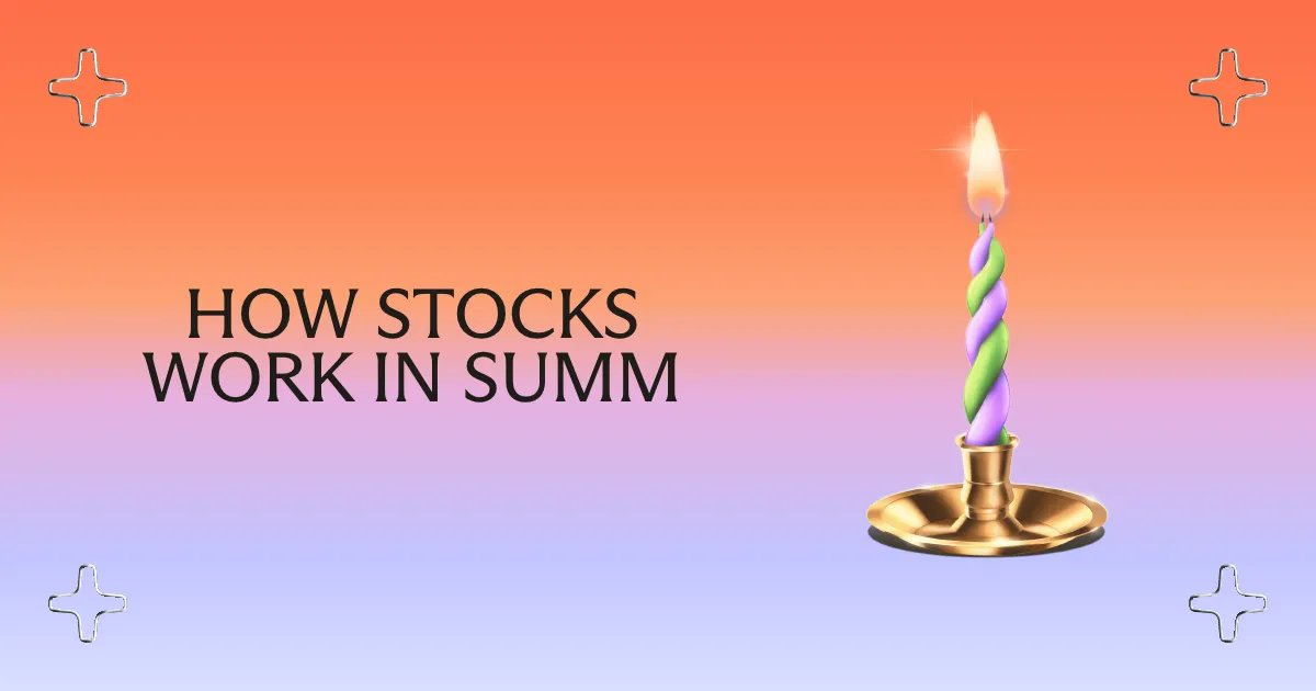 How stocks work in Summ: a guide for share investors